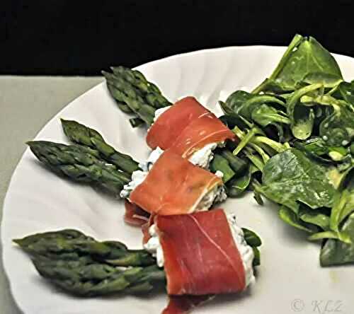 Asparagus with Prosciutto & Chevre, recipes