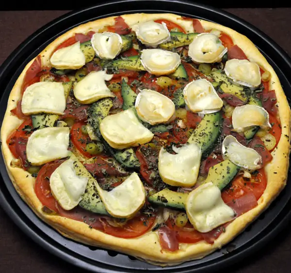 Avocado, Goat Cheese Pizza, a new tractor