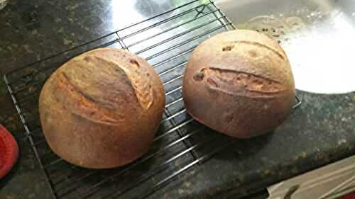Babes Bake Rosemary Raisin Sourdough Bread
