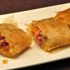 Bacon & Butternut Squash Strudel