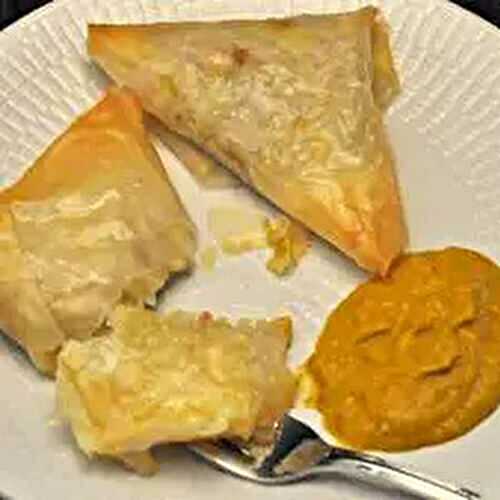 Bacon, Leek, Cheese Phyllo Tarts