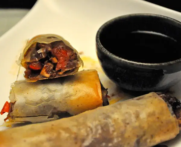 Baked Vegetable Spring Rolls; spring?