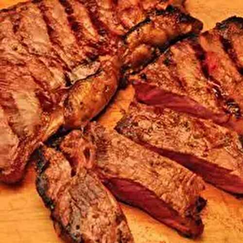 Barbecued Grilled Steak