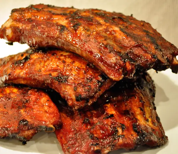Barbecued Ribs; still hot and snarky