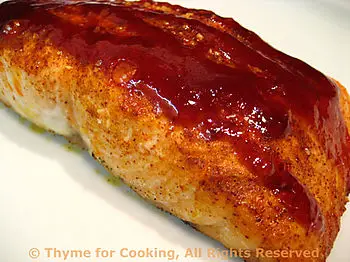 Barbecued Salmon; The Weekly Menu Planner