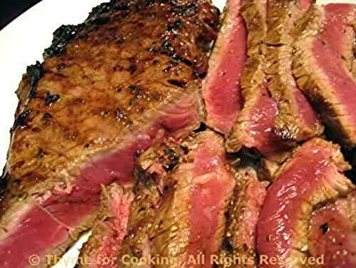 Barbecued Sirloin Steak; The Annual Flood Run