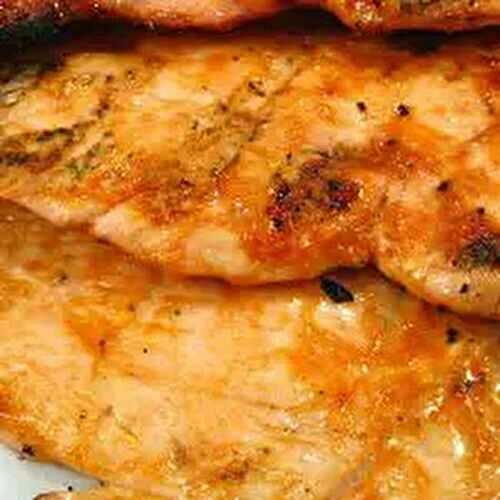 Barbecued Turkey Cutlets