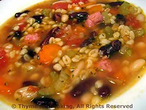 Bean and Barley Soup; the update