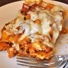 Beef and Pumpkin Lasagne