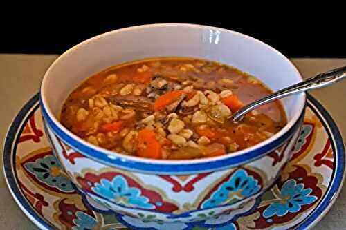 Beef Barley Soup; forecasting the weather