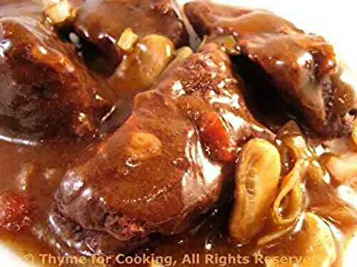 Beef Braised in Chianti; Cooking with Wine