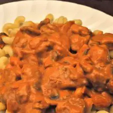 Beef Stroganoff