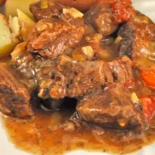 Braised Beef in White Wine