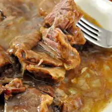 Braised Beef & Onions