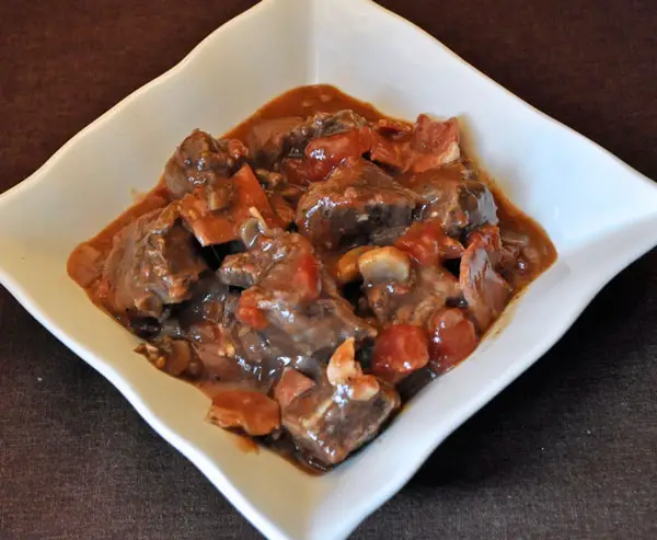 Braised Corsican Beef; shopping like a local