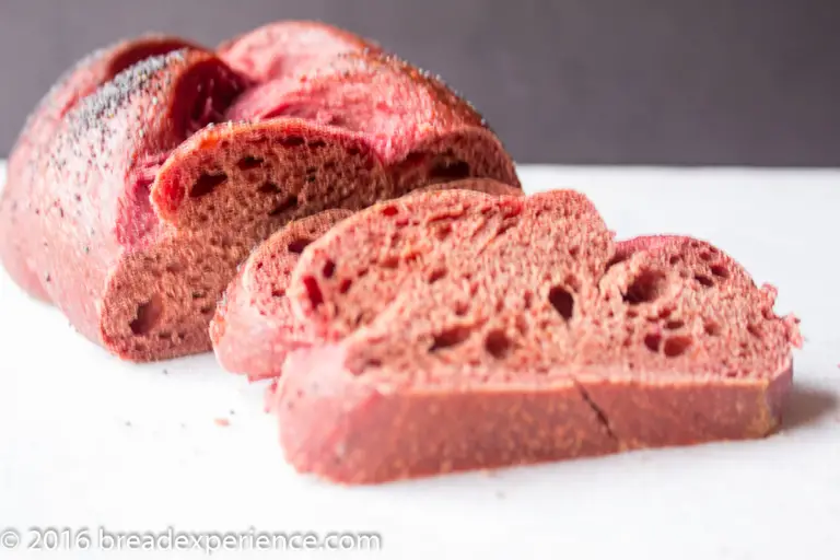 Bread Baking Babes Bake Red Bread for the holidays