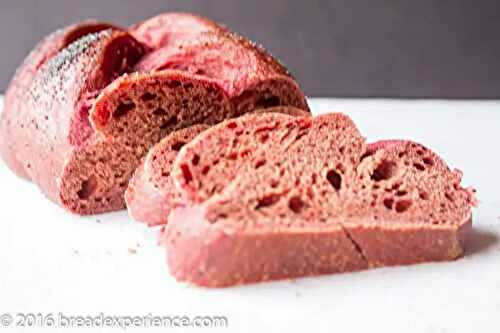 Bread Baking Babes Bake Red Bread for the holidays