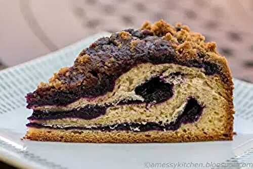 Bread Baking Babes summer fun: Blueberry Coffee Cake