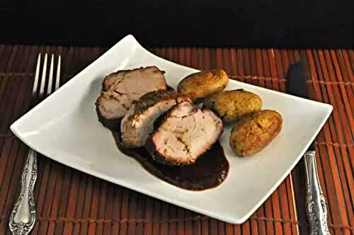 Brined, Barbecued Pork Tenderloin; French relations