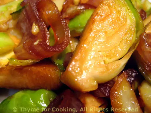 Brussels Sprouts, Fried Rice, And a Hot Computer