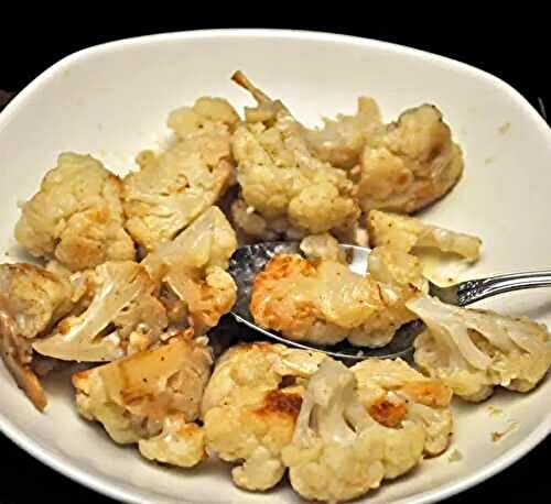 Butter Braised Cauliflower, the girls are 4!