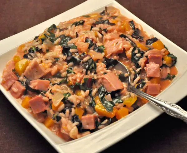 Butternut Squash, Chard Risotto, anyone want to buy a house?