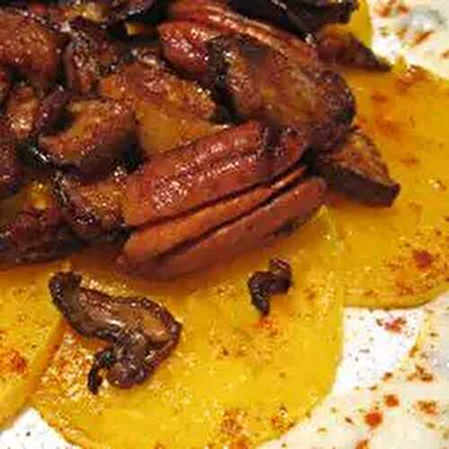 Butternut Squash, Mushrooms, & Pecans