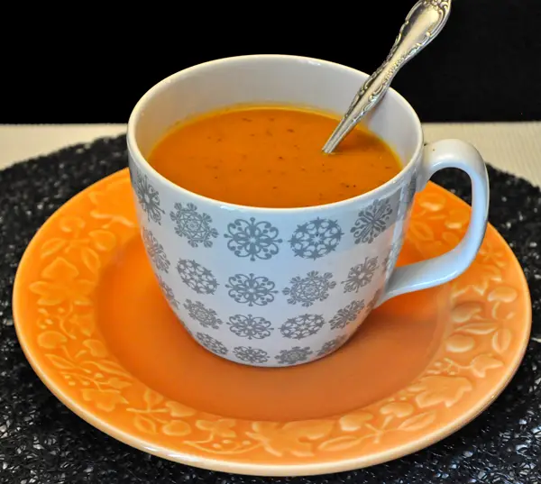 Butternut Squash Soup; doggie family news