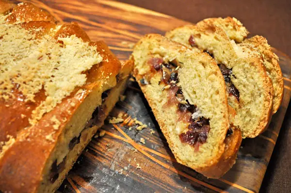 Caramelised Onion, Herb, Cheese Stuffed Bread, I'm a Babe!