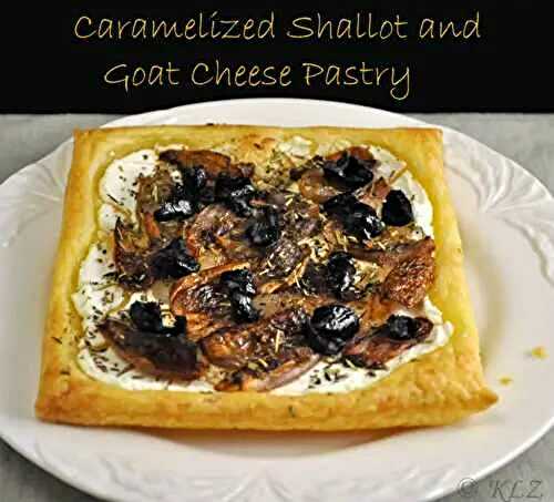Caramelized Shallot and Goat Cheese Pastries