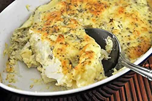 Cauliflower, Cheese and Egg Casserole; The Bunny Slayer