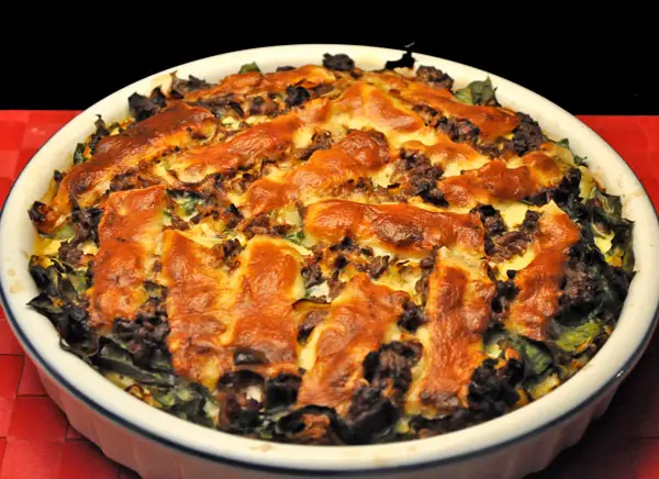 Chard Quiche, Potato Crust; still no words, only sadness