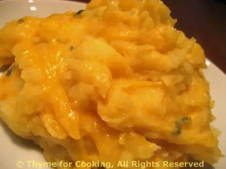 Cheddar Mashed Potatoes; Weekly Menu