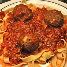 Cheese-Stuffed Meatballs