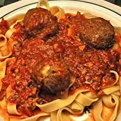 Cheese-Stuffed Meatballs