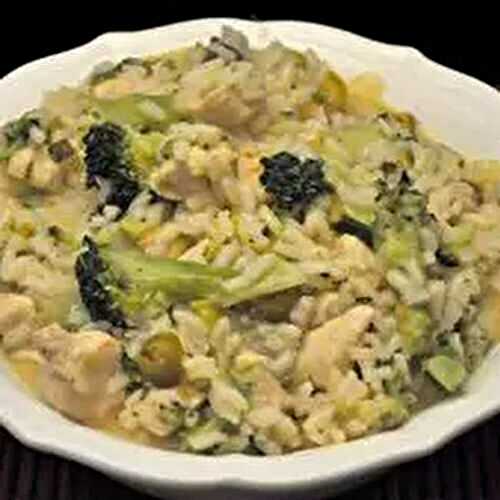 Chicken and Broccoli Risotto