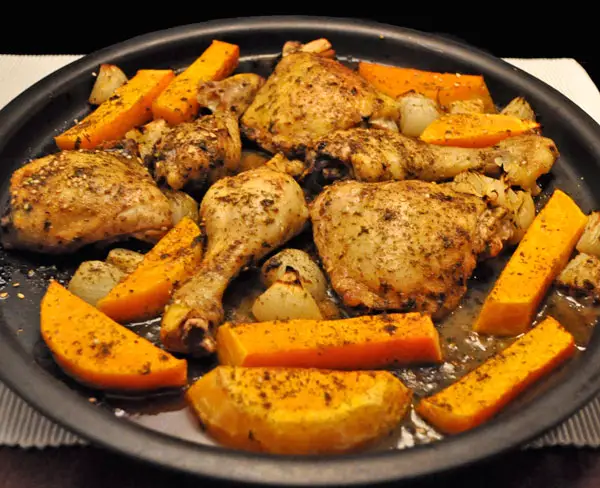 Chicken and Butternut Squash with Lemon and Za'atar, Bad Day, part II