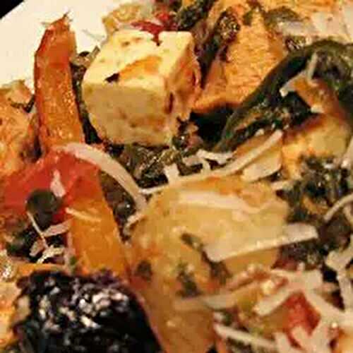 Chicken and Spinach Pasta