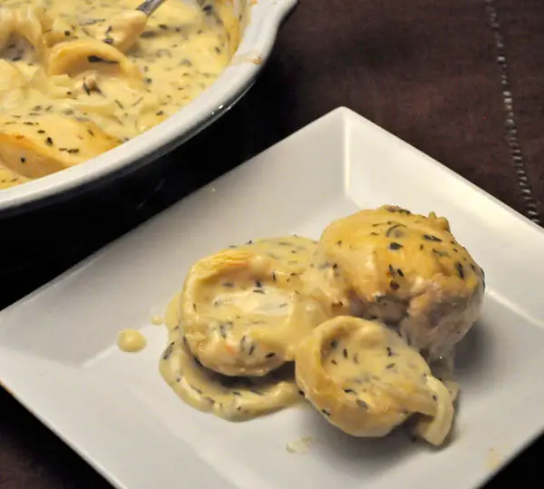 Chicken Breasts Savoyard; lunch v dinner