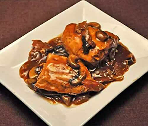 Chicken Breasts with Red-Eye Gravy; a day with the Gendarmes