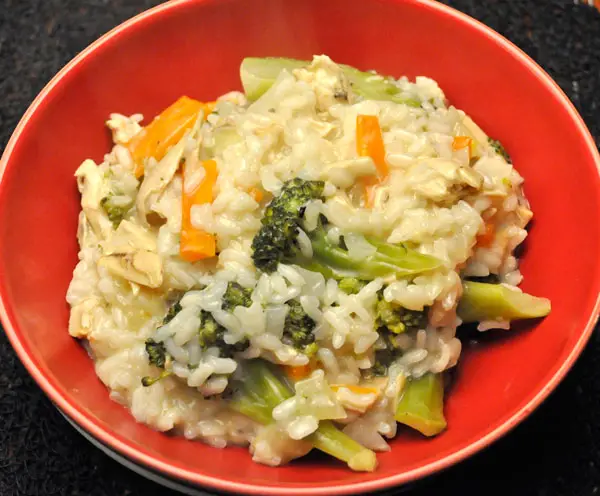 Chicken, Broccoli Risotto; an interview