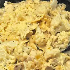 Chicken, Cauliflower, and Pasta Skillet