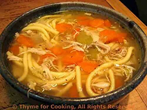 Chicken Noodle Soup; Diets - the one that works.