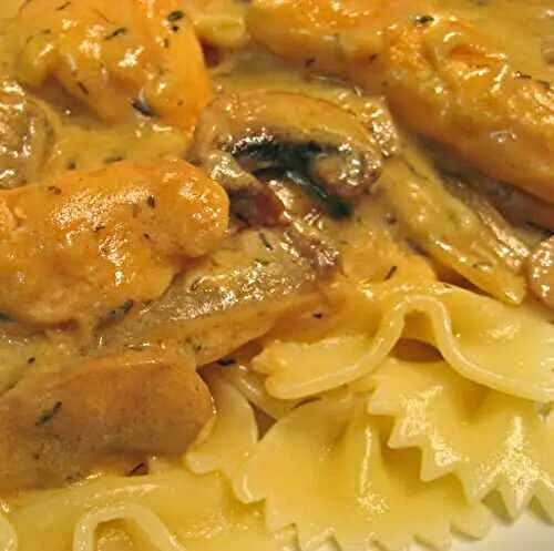 Chicken Stroganoff with Pasta, the rant continues