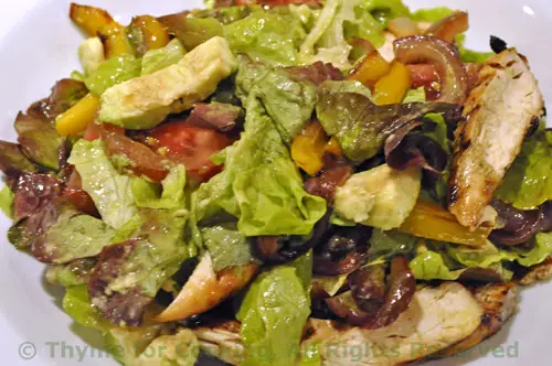 Chicken Teriyaki Salad; Sigh....