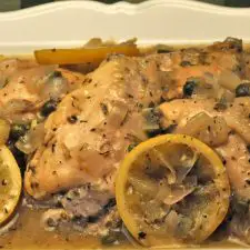 Chicken with Capers, Slow Cooker