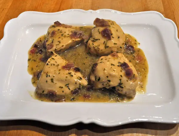 Chicken with Maple Mustard Pan Sauce; blowing out computers