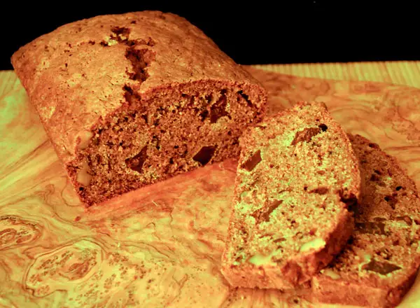 Chocolate Chunk Zucchini Spice Bread; Bye bye bunnies :-(