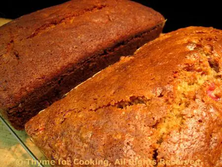 Christmas Breads: Cranberry and Pumpkin