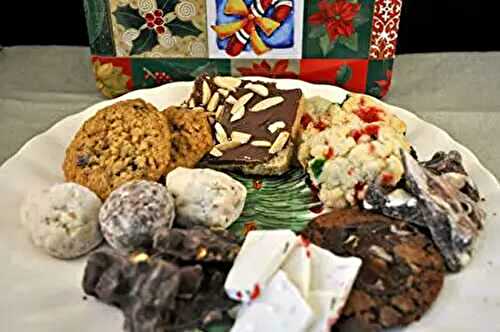 Christmas Cookies: Zimtsterne, Caramel Almond Refrigerator Cookies